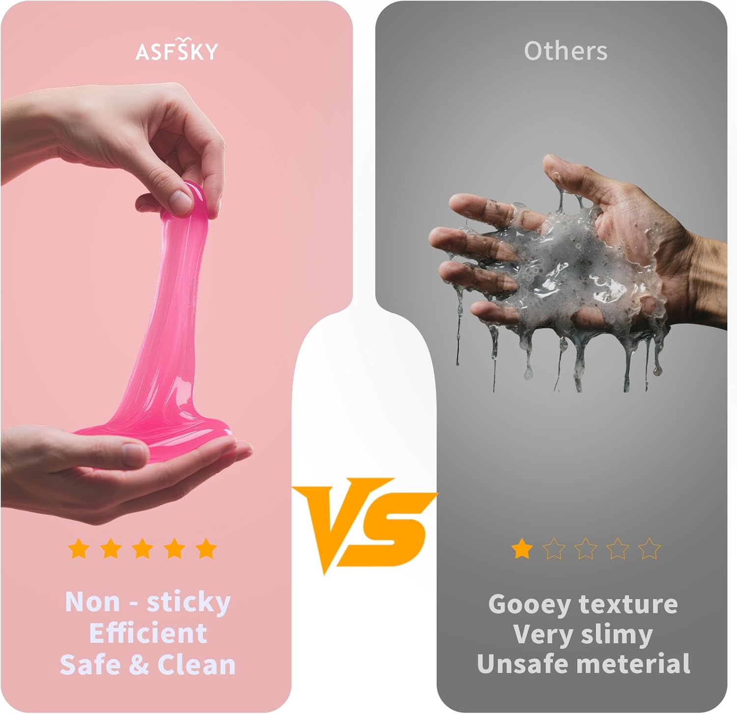 ASFSKY Car Cleaning Gel (Fruit Aroma) Cleaning Putty Universal Dust Cleaning Car Interior Cleaner Keyboard Dust Remover Car Slime Gifts for Men Women Girl（4 Pack）