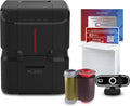 Bodno Matica MC320 Direct-to-Card Single Sided ID Card Printer & Complete Supplies Package Bronze Edition ID Software