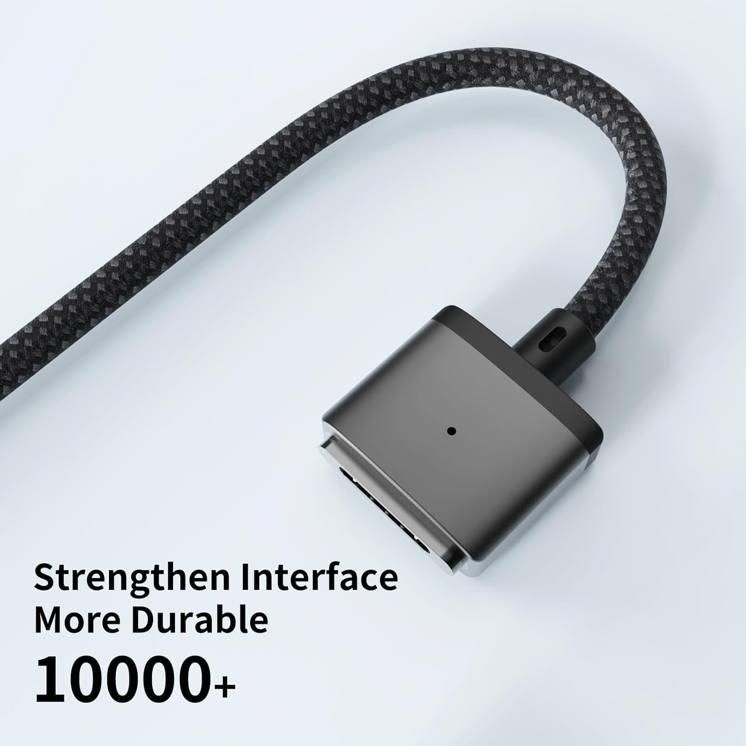 USB-C to Magnetic 3 Cable 140W for M4 MacBook Air Pro Charger, Magnetic Safe 3 Cable for MacBook Air (15''/13'' M4 2025, M3 2024, M2 2023, M2 2022), Pro (16"/14" 2024/2023/2021) 6.6ft