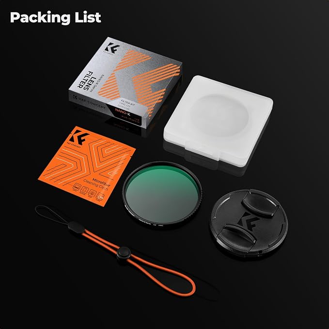 K&F CONCEPT 77mm MC UV Lens Protection Filter - Image 7