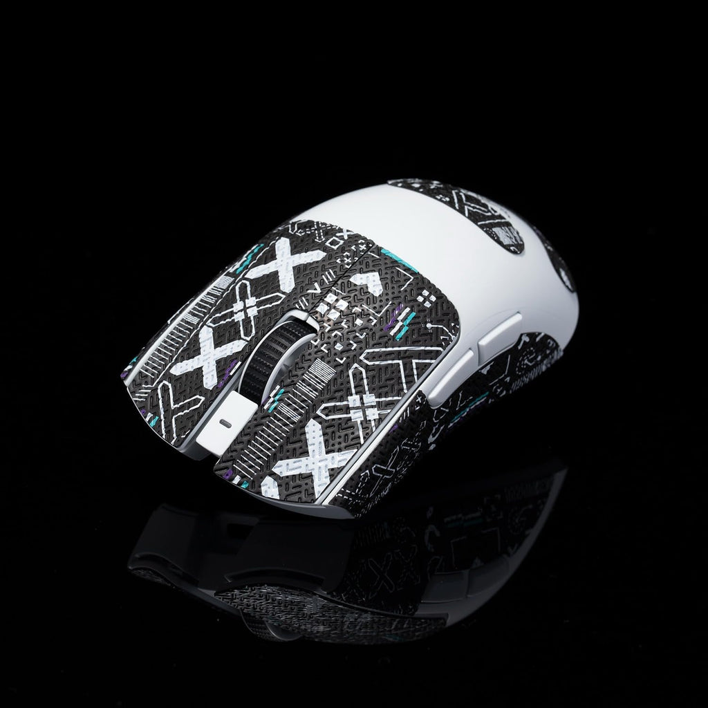Grip Tape for Razer Viper V3 Pro - Anti-Slip,Enhanced Control, Sweat Resistance,Improves FPS Gaming Grip & Mouse Protection [Pre-Cut] CS Black