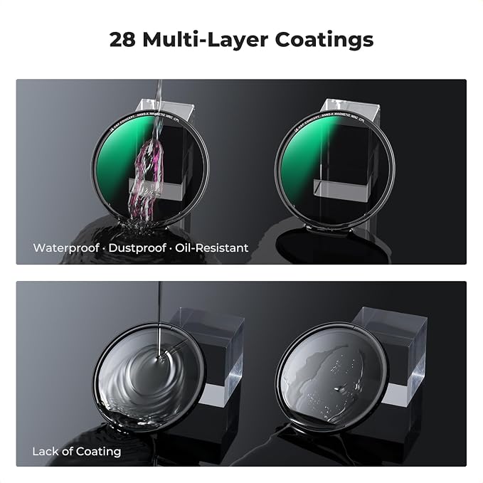 K&F CONCEPT Magnetic 55mm Circular Polarizers Filter - Image 7
