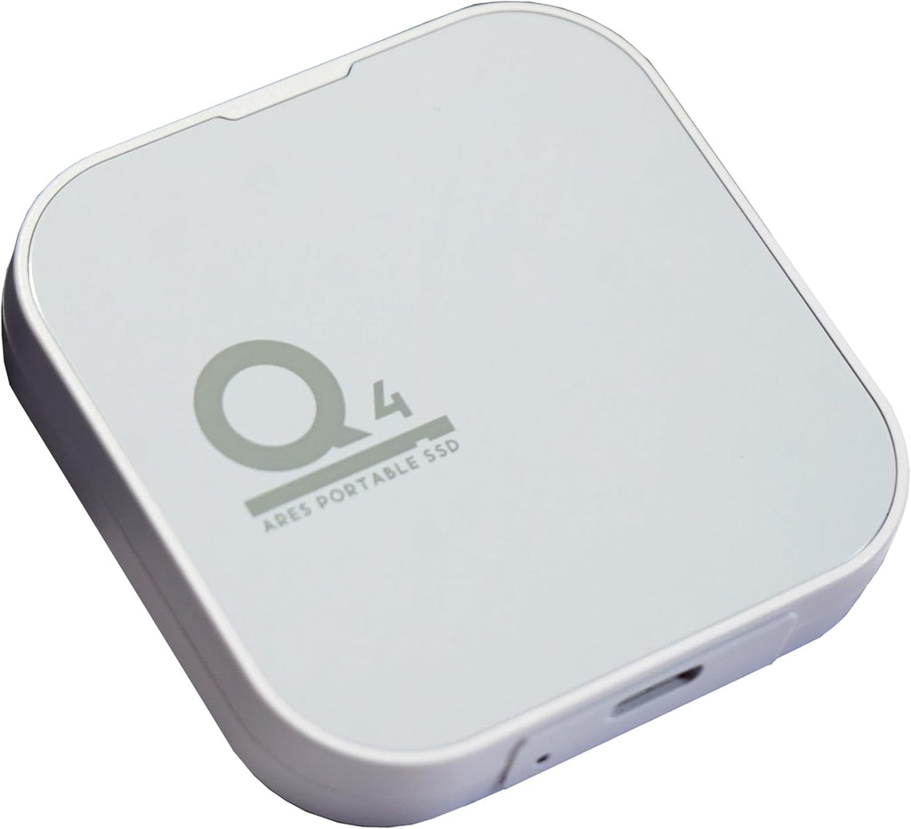 DATO Magnetic External SSD 2TB, External Solid State Drive Portable SSD USB 4.0 Gen 3x2, up to 4000/3600 MB/s, Type-C 4K ProRes HDR Record, Compatible with iPhone 15&16 Pro Max - ARES Q4 Series