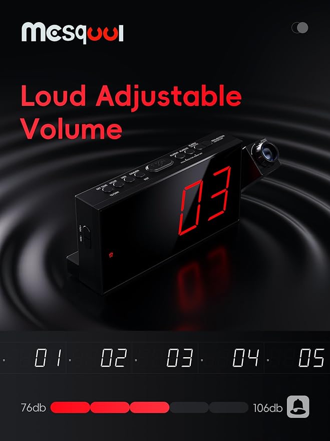 Digital Projection Alarm Clocks - Image 6