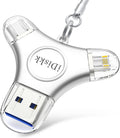 iDiskk 256GB App-le Certified Flash Drive Photo Vault for iPhone 15 USB C iPad Pro Android Samsung Flash Drive for iPhone Photo Storage Stick iPad pro Photo Stick for iPhone and Computer