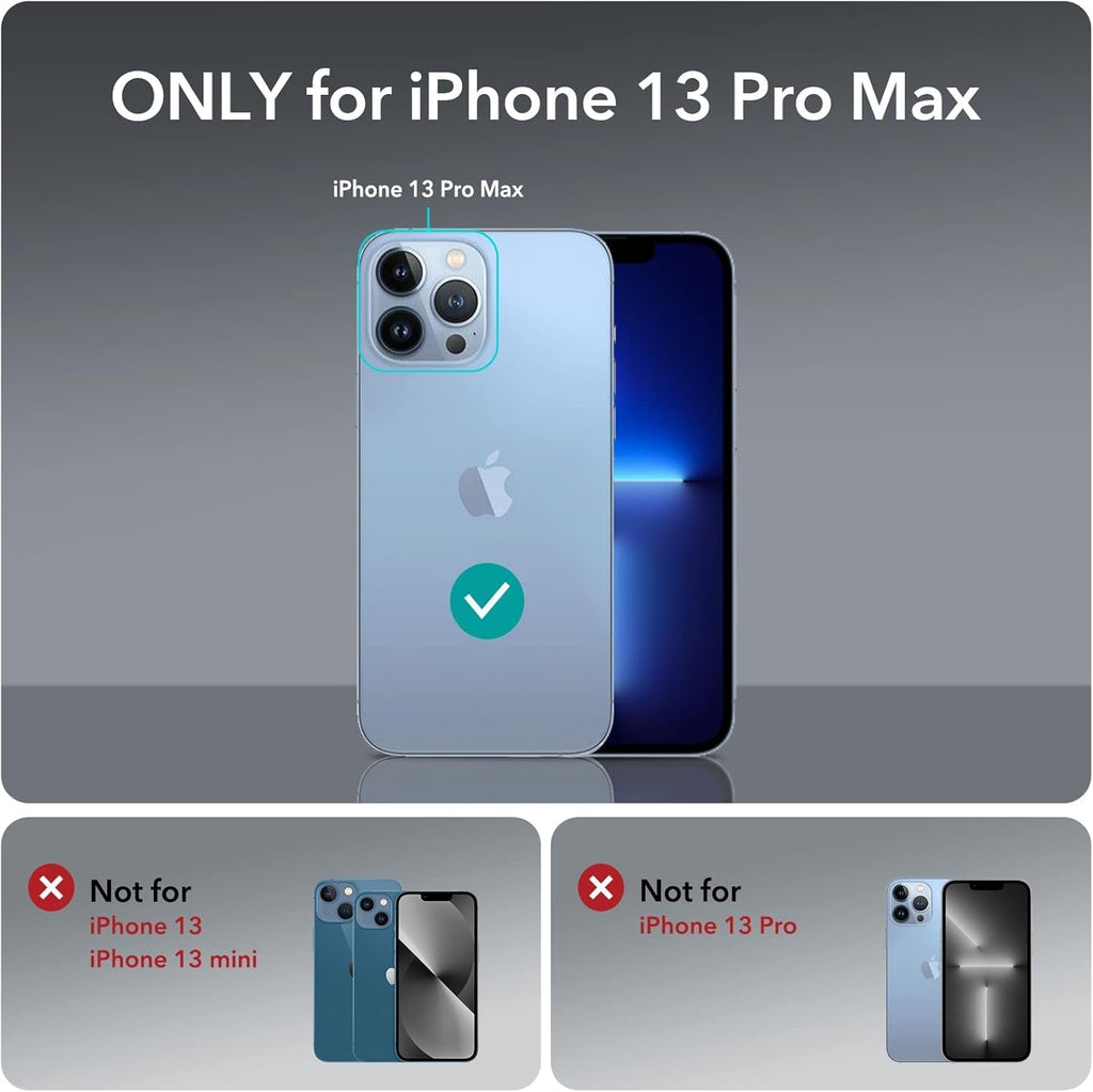 Compatible with iPhone 13 Pro Max Wallet Phone Case-PU Leather Magnetic Flip Cover with Credit Card Slots,Zipper Pocket & Detachable Wrist Strap,Shockproof Design,for Women and Men-Claret