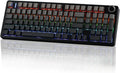 EPOMAKER X Aula F99 PRO Wireless Gaming Keyboard with 8000mAh Battery, Hot Swappable Creamy Keyboard, 2.4GHz/Type-C/BT5.0, NKRO, RGB Backlit for Win/Mac/Gaming (Black Gradient)