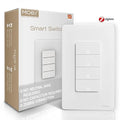 MOES Zigbee Smart Switches 4 Gang, No Neutral Wire, Require MOES Zigbee Hub by MOES