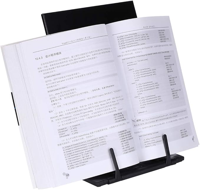 KLOUD CityBlack Metal Desktop Document Book Holder - Image 6