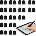 30PCS Rubber Tips for Stylus Pens, 2 Size 0.2'' & 0.28'' Replacement Nibs for Touch Screen Pen & No Scratches Soft Sensitivity Stylus Ends Replacement Tips for Stylus Pens