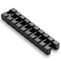 10 Pack Magnetic Cord Organizer Holder, Cable Clips - Strong Magnet Wire Management for Desk, Under Desk, Nightstand, Office, Car, Kitchen, Adjustable