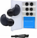 Comply TrueGrip | Premium Memory Foam Replacement Earbud Tips for Samsung Galaxy Buds2 Pro | Enhanced Comfort, Secure Fit, Superior Noise Isolation, Cleaning Tool | Black, Large (3 Pairs)
