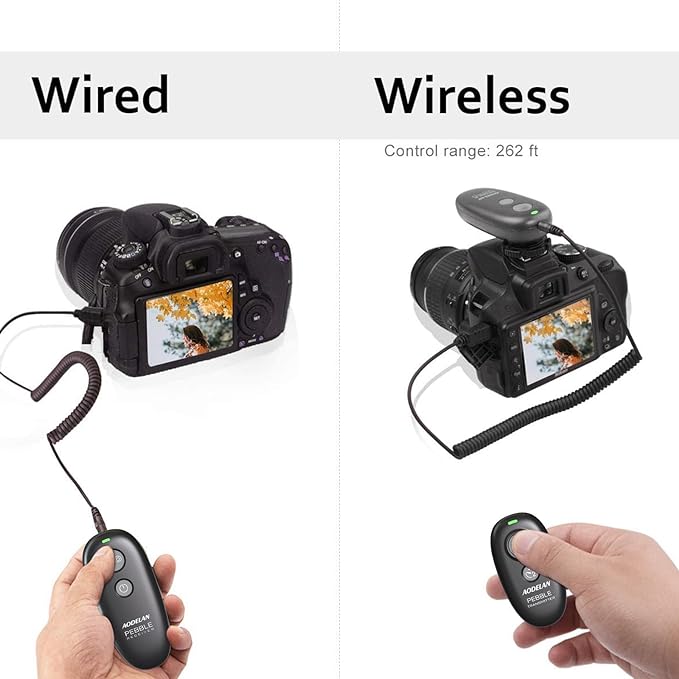 AODELAN Camera Remote Control | Wireless Shutter Release | - Image 2