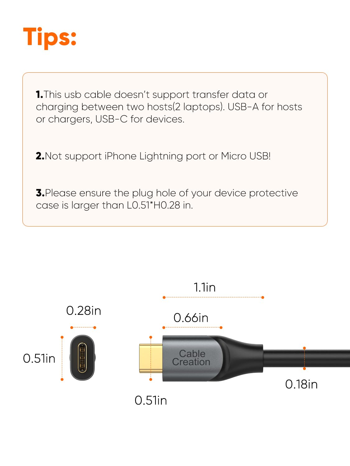 CableCreation USB C to USB A Cable 1FT,USB 3.1 USB 3.2 Gen2 10Gbps USB A to C Data Cable, Android Auto Cord 3A for USB C External SSD MacBook Pro iPad S21, iPhone 16/15 Pro Max Plus,0.3m