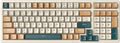 Wireless Mechanical Keyboard, Triple Mode 2.4G/USB-C/BT Gaming Keyboards 100 Keys RGB Backlit, Brown Switch Rechargeable | Brown Combo