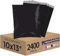 Metronic Poly Mailers 10x13 2400 Pack Black, Shipping Bags Bulk Mailing by METRONIC