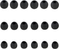 Earbud Tips Replacement Earbud Tips Ear Bud Replacement Pieces Silicone Soft and Comfortable Fit for Inner Hole from 3.8mm - 5.1mm Earphones 9 Pairs S/M/L Gray-Black