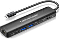 USB C Hub Multiport Adapter, DockteckExpand USB C Dongle 7 in 1 with 4K 60Hz HDMI Port, 1Gbps Ethernet, 100W PD, 2 USB 3.0 Ports, SD/TF Card Reader for MacBook iPad HP Dell XPS and More