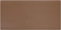 KINGFOM Desk Pad Office Desktop Protecter, PU Leather Desk Mat Blotters Organizer with Comfortable Writing Surface (47.2" x 23.6", Brown)
