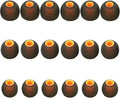 Earbud Replacement Tips Silicone Earbud Tips Earbud Covers Fit for in-Ear Headphones (Inner Hole 3.8mm -5.1mm) Earbud Rubber Tips Ear Tips,9 Pairs S/M/L