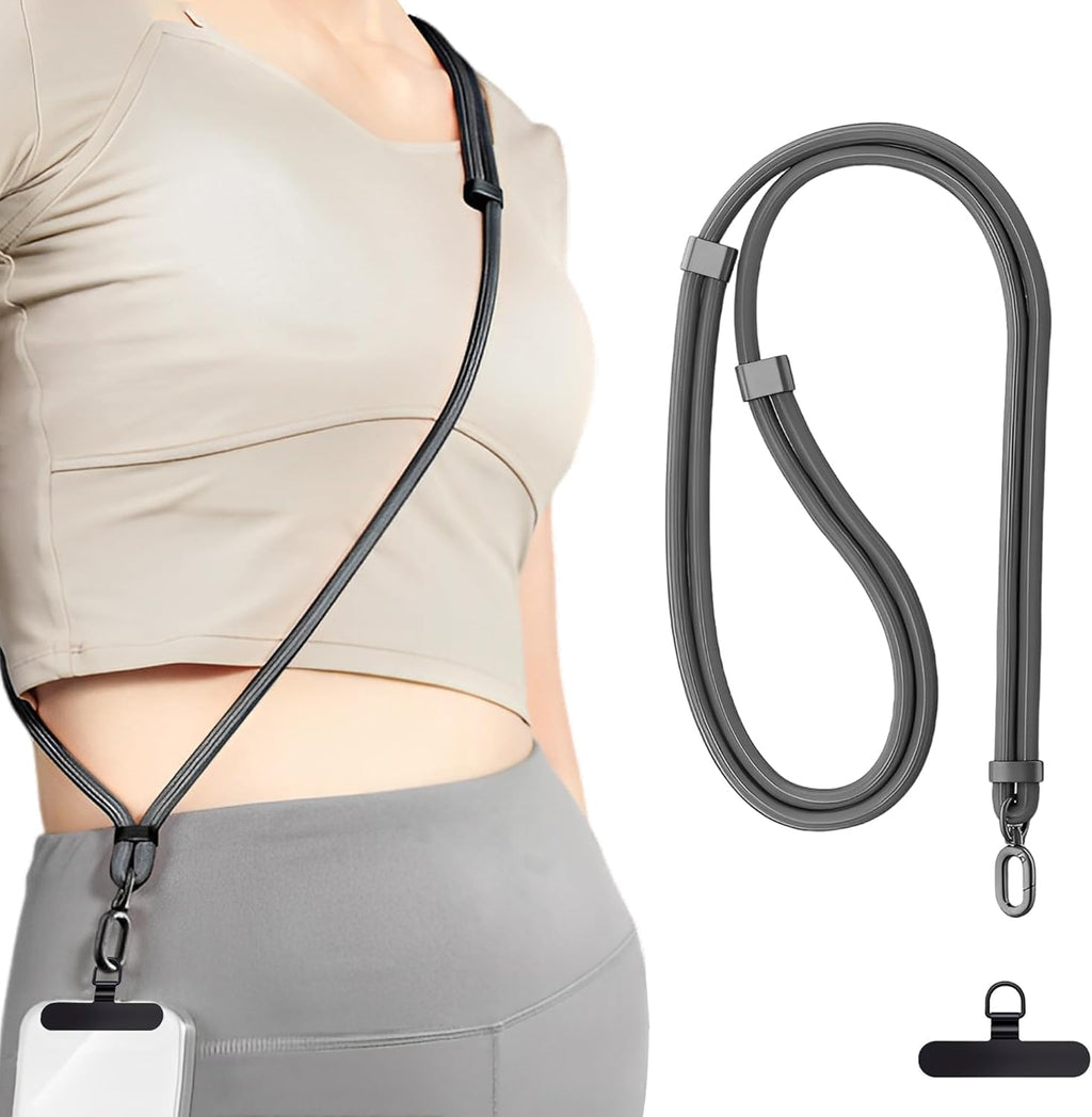 ZXZone Phone Strap*1 Phone Tether Tab*1 Adjustable Neck Strap Phone Lanyard Strap Multifunctional Phone Lanyard