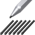 MoKo Pen Tips for Surface Pen (6 Packs), Surface Pen Tip Replacement Kit Compatible with Surface Pro 2017 Pen (Model 1776) / Surface Pro 4 Pen, 3 HB Original Pen Nibs Refill for Stylus Pen, Black