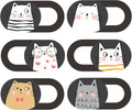MESMOS Webcam Cover Slide, Cat Lovers Gifts for Women, Cat Lover Themed Thing, Mom Gifts for Women, Laptop Camera Cover Slide Cute (Small)