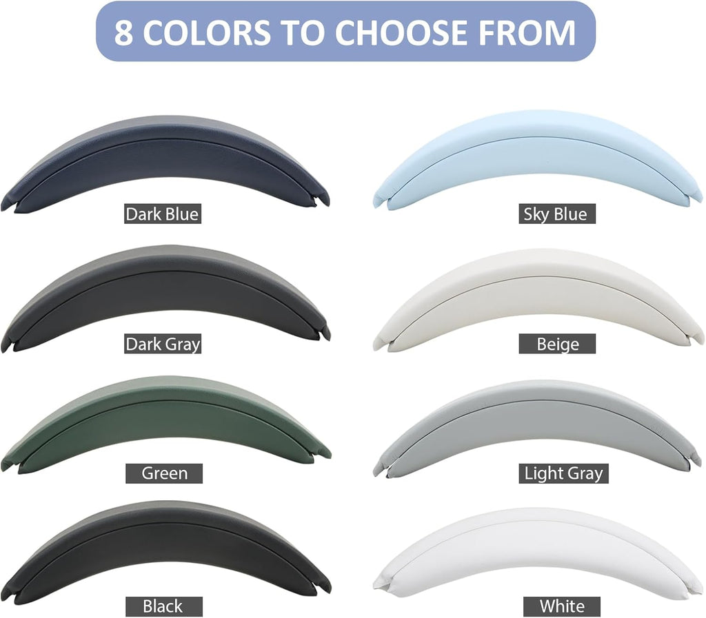 Replacement Headband Pad for Bose QuietComfort 45 (QC45) QC35 QC35 II Headphones (White)