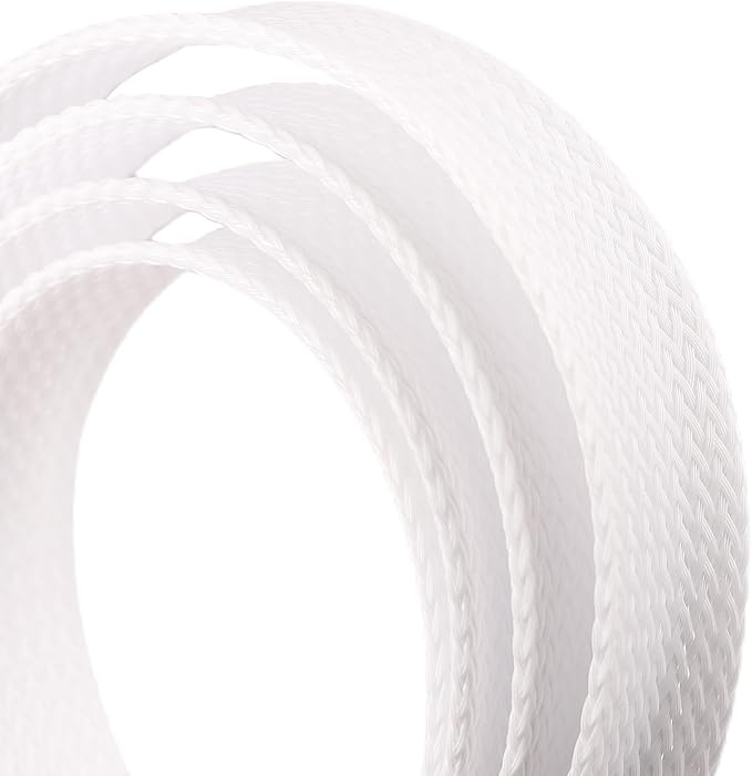 25ft PET Expandable Braided Cable Sleeve 1/6inch Pet Braided Cable Sleeve - Image 2
