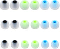 Earbud Replacement Tips Silicone Earbud Tips Eartips Fit Most in-Ear Earbuds(Inner Hole 3.8mm -5.1mm) Headphone Earbuds Rubber Tips 9 Pairs S M L