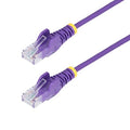 StarTech.com 10ft Purple Slim CAT6 Ethernet Cable, Snagless RJ45, 28AWG Pure by StarTech