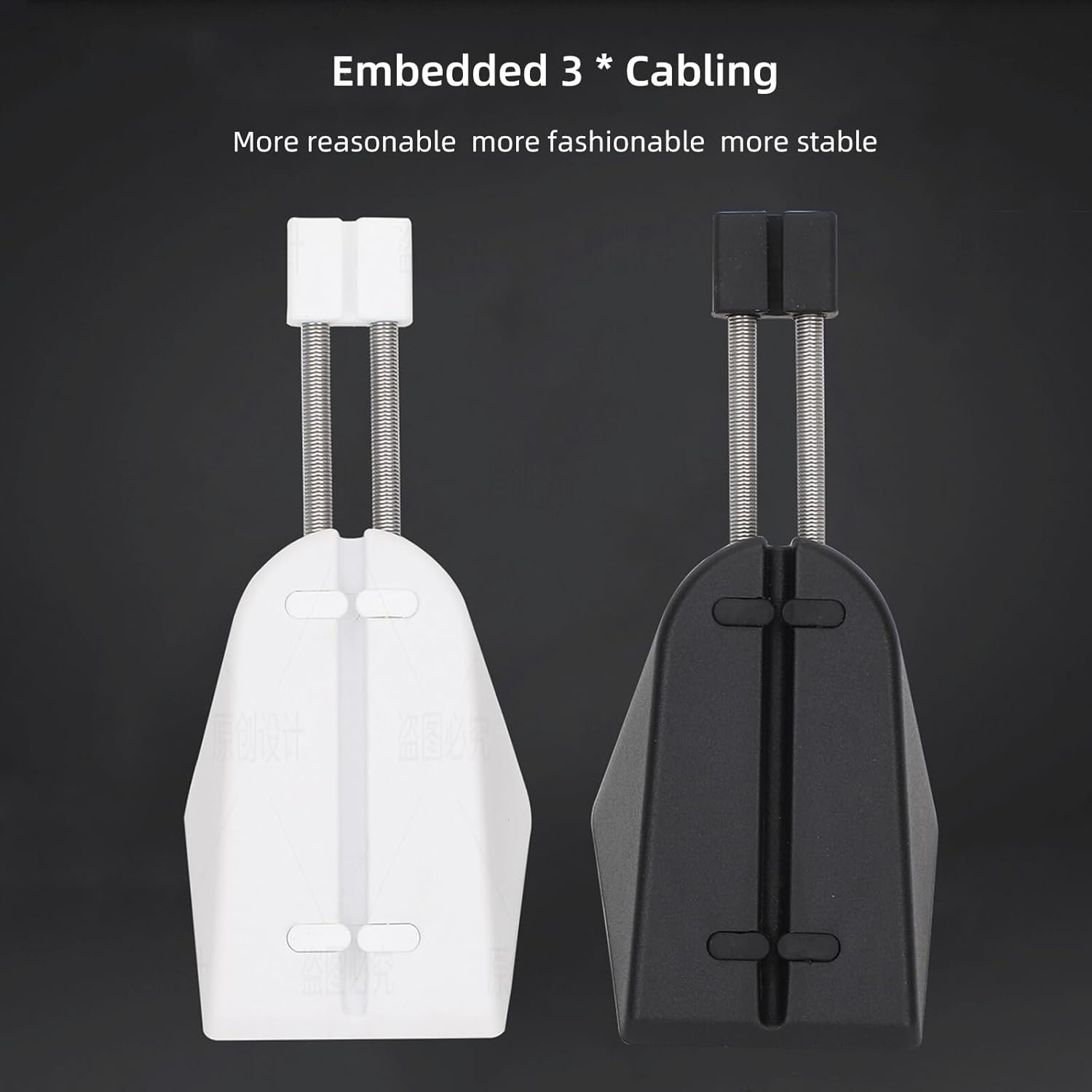 Gaming Mouse Bungee, Mouse Cord Holder and Cable Management Device (Primium Version 360g, Black)