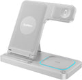 DUMTERR 3 in 1 Wireless Charger for iphone 16 15 14 13 12 11 XR 8, Apple Charging Station for Apple Watch 10/9/Ultra/8/7/SE/6/5/4 & AirPods Series, Wireless Charging Station for Multiple Devices Apple