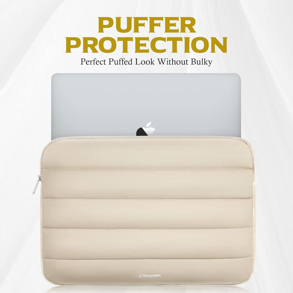 Laptop Sleeve Bag, 15 15.6 16 Inch TSA Laptop Bag Protective Sleeve Waterproof with 4-Layer Protection Laptop Sleeve for MacBook, HP, Dell, Lenovo, Asus Notebook