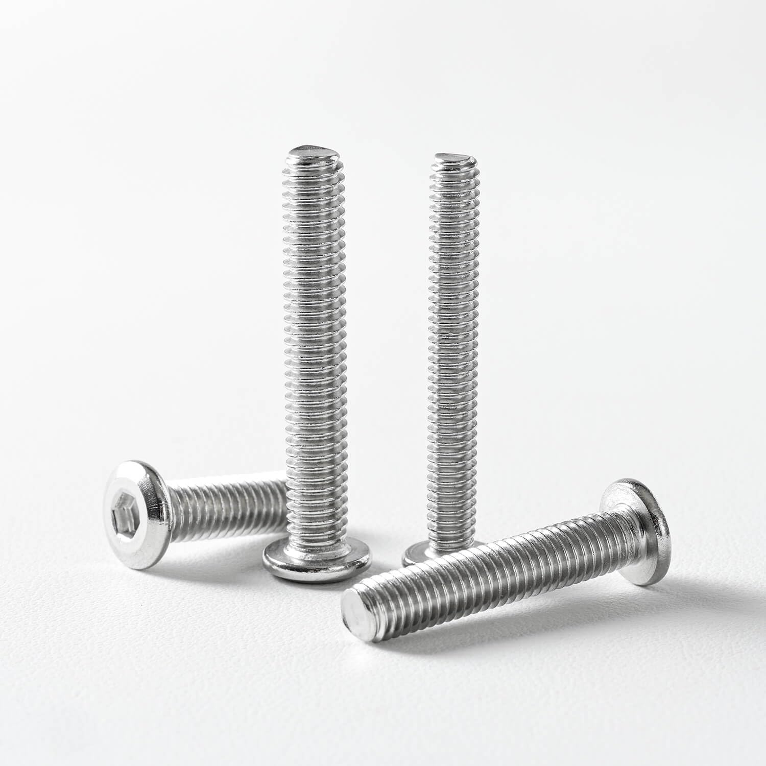 5/16-18 x 1-1/2" (20 Pack) Flat Head Hex Socket Cap Screws Bolts, 304 Stainless Steel 18-8, Hex Drive, Bright Finish, Fully Machine Thread