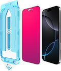 EGKimBa for iPhone 16 Pro Privacy Screen Protector, Gradient Color, Bubble Free, Easy Installation, Auto Dust-Elimination, Anti Blue Light