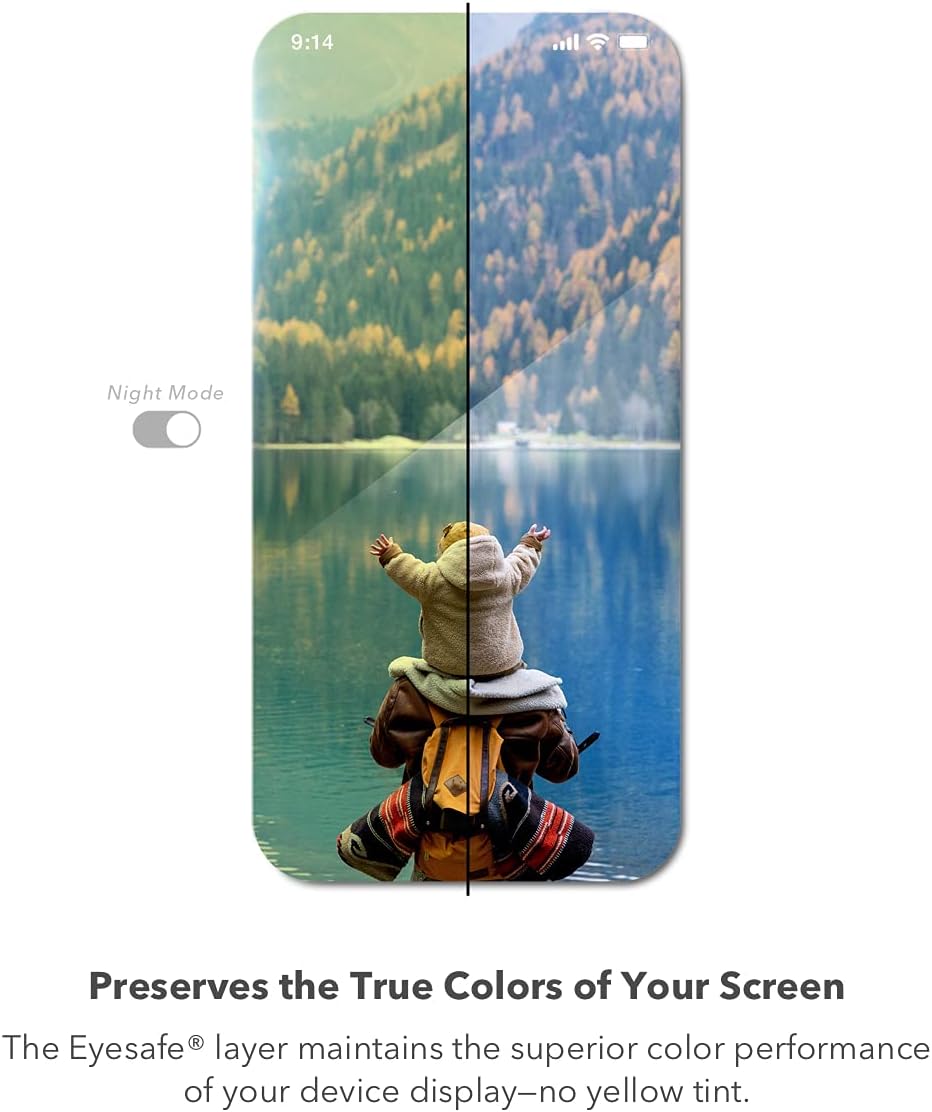 ZAGG InvisibleShield Glass Elite VisionGuard - Impact Protection, Scratch Resistant, Fingerprint Resistant - Made for Apple iPhone 13 mini