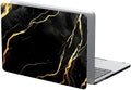 Compatible with MacBook Air 13.3 13.6 Inch Case 2022 2021 2020 2019 Plastic Hard Shell Case Cover,13.3 Pro(A1706/A1708/A1989/A2159/A2289/A2338), Black Marble