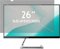 26 Inch Desktop Privacy Screen Shield for 16:10 Wide Monitor - Anti Glare Computer Privacy Screen Cover | Blue Light Blocking Screen Protector | Scratch Resistant UV Filter | Attachment Type