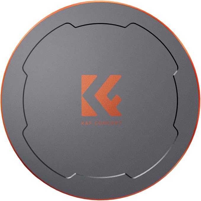 K&F CONCEPT 58mm Thread & Magnetic 2-in-1 Lens Filter Cap Only Compatible - Image 2