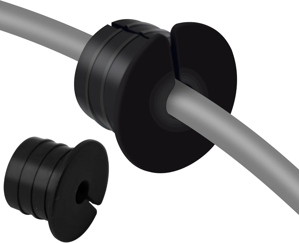 Cable Routing Kit for Starlink for 1 inch Wall Hole, Wall Bushing Grommet, Starlink Accessories, Silicone Cable Wall Pass, Starlink Anti-Slip Wall Grommets for Cables (1 inch) 2 Pcs