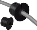 Cable Routing Kit for Starlink for 1 inch Wall Hole, Wall Bushing Grommet, Starlink Accessories, Silicone Cable Wall Pass, Starlink Anti-Slip Wall Grommets for Cables (1 inch) 2 Pcs