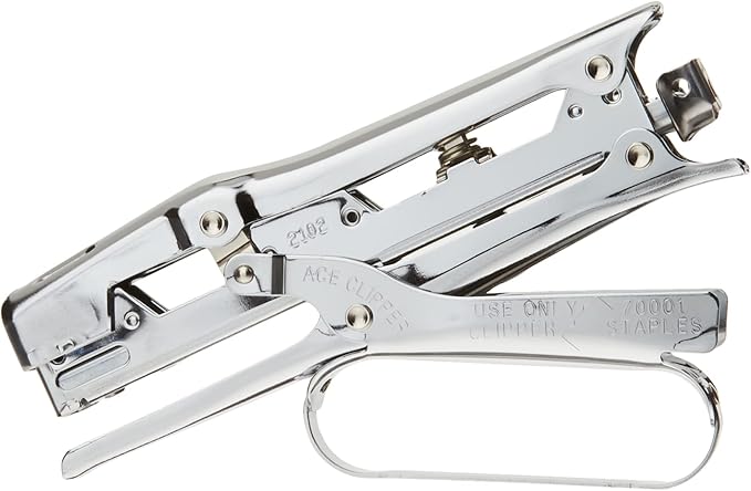 ACE07020 - Advantus Ace Chrome Clipper Stapler by Advantus