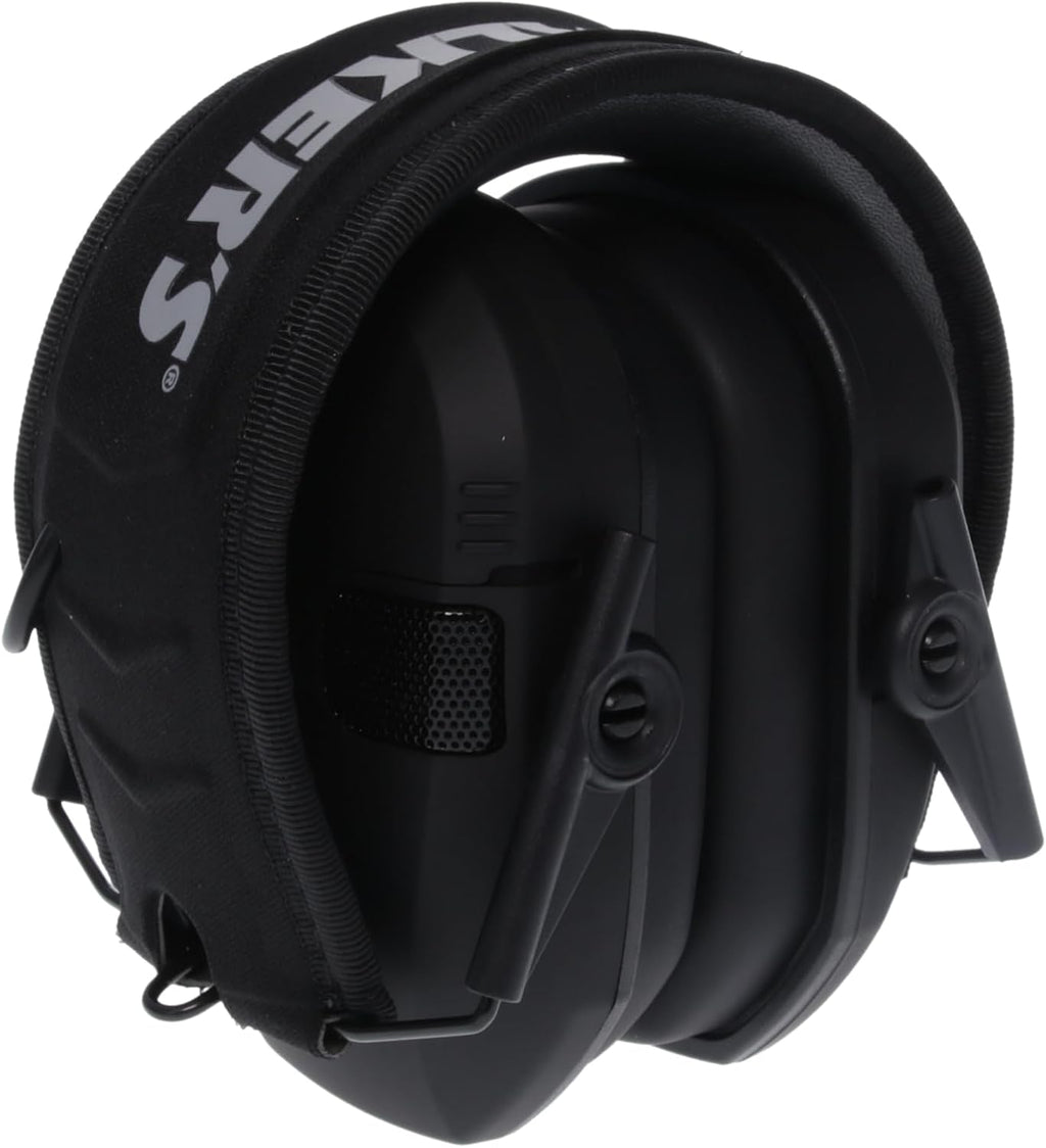 Walker's Razor Slim Ultra Low Profile Compact Design Adjustable Range Shooting Hunting Hearing Protection Electronic Earmuffs