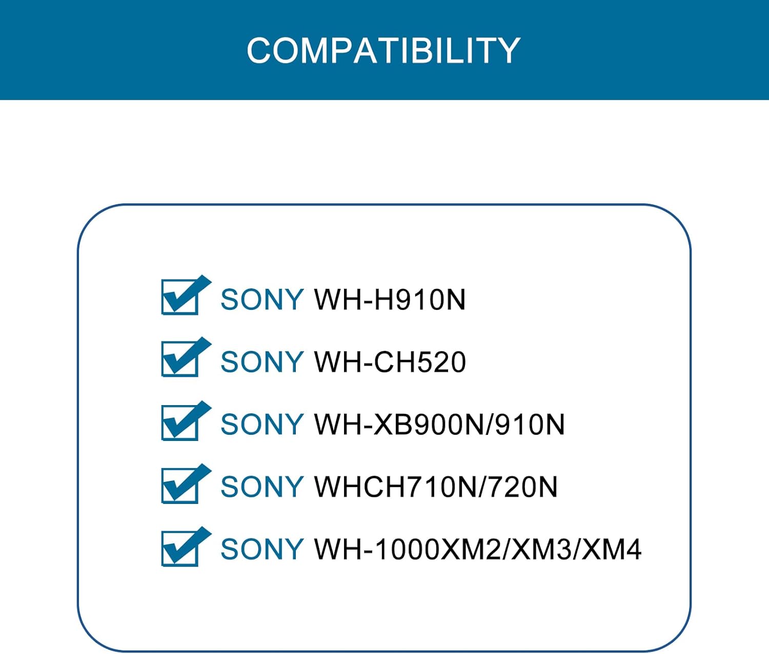 GEVO Replacement Headphone Headband Cover for Sony WH-1000XM4,WH-1000XM3/H910N/XB910N/XB900N/CH710N Headphones,Headband Cushioning Pad Protects Repair Parts,Easy Installation,No Tools Required (Gray)