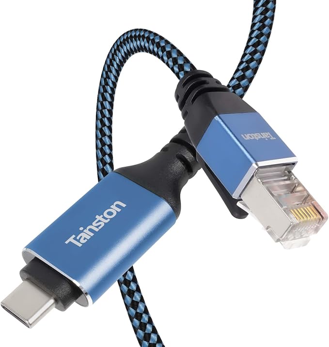 USB C to Ethernet Cable, 2Ft Type C to RJ45 Cable, USB C to Gigabit Ethernet - Image 6