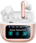 Wireless Earbuds, Ear Buds Active Noise Cancelling with Charging Case, 6.0 Bluetooth Earbuds with AI Clear Calls, 40H Playtime for Sports & Working, Stereo Sound Headphones for iPhone/Android/iPad
