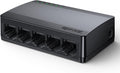 Tenda SG105, 5 Port Gigabit Switch, Unmanaged Home Ethernet Switch, Office Ethernet Splitter, Plug & Play, Plastic Case, Desktop/ Wall-Mount, Fanless Quiet, Limited Lifetime Protection