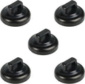 Magnet Zip Tie Mount Clips Magnetic Zip Ties Mount Base Holder Strong Wire Cable Holder Mount Wire Clips Management for Home Office Marine Electrical Wiring (D19 5 Pcs)