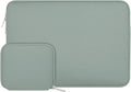 MOSISO Laptop Case 14 inch, 14 inch Laptop Sleeve Bag Compatible with HP Lenovo Dell ASUS Acer, HP Stream, Dell Latitude, Lenovo IdeaPad, Neoprene Computer Sleeve Bag with Small Case, Antique Green